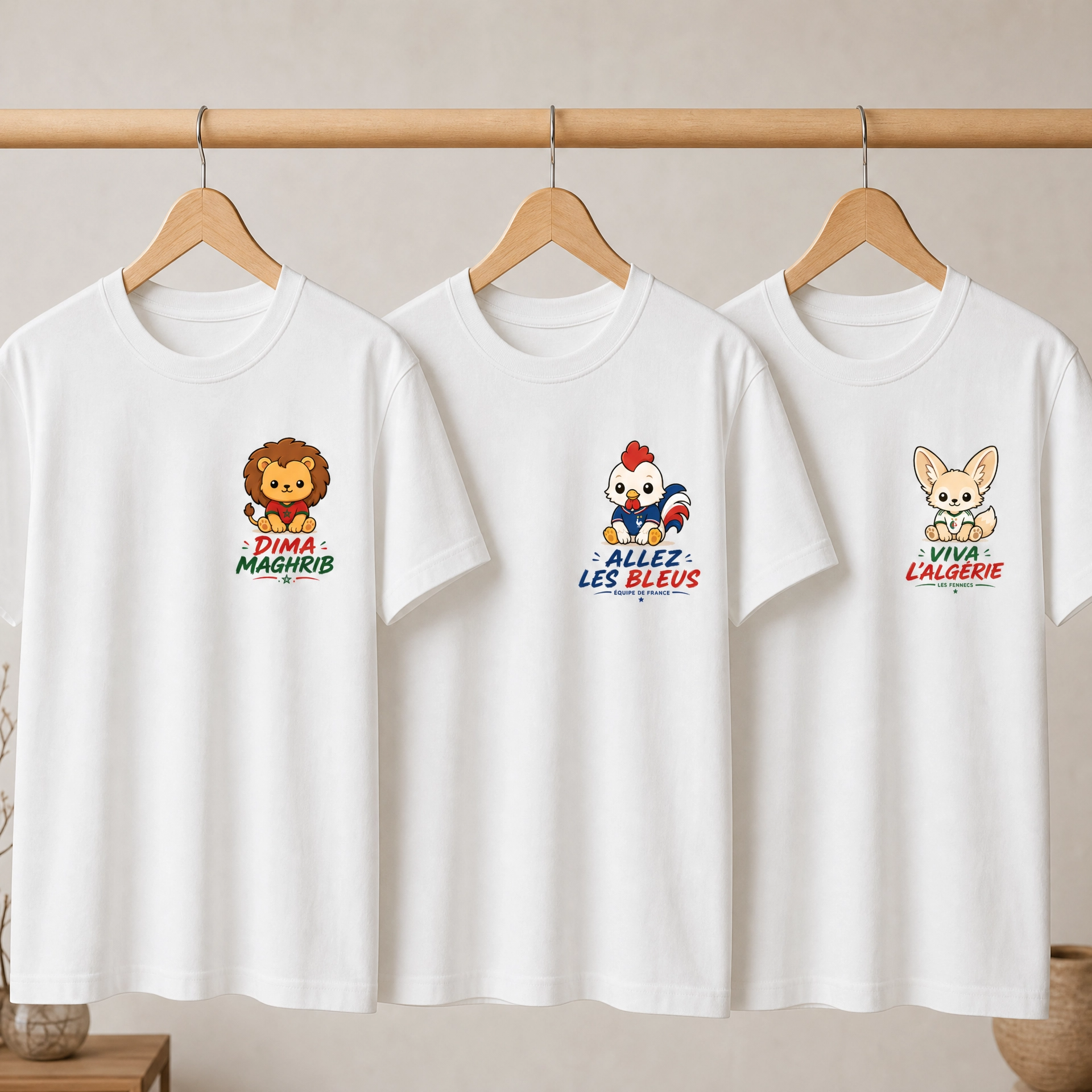 Collection T-shirt motif Kawaii pour la coupe du monde - Unica Nota