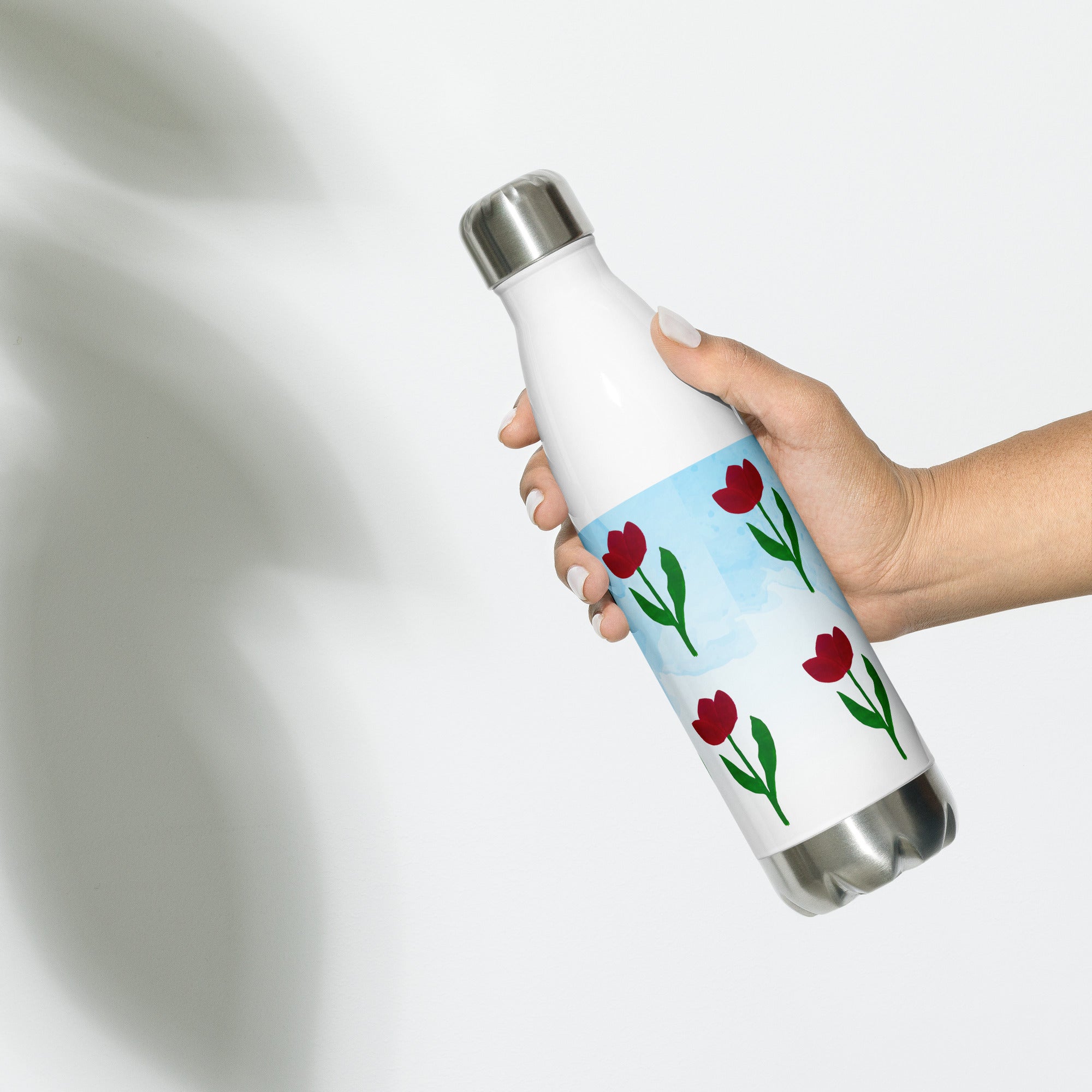 Bouteille isotherme Tulipes Rouges Unica Nota