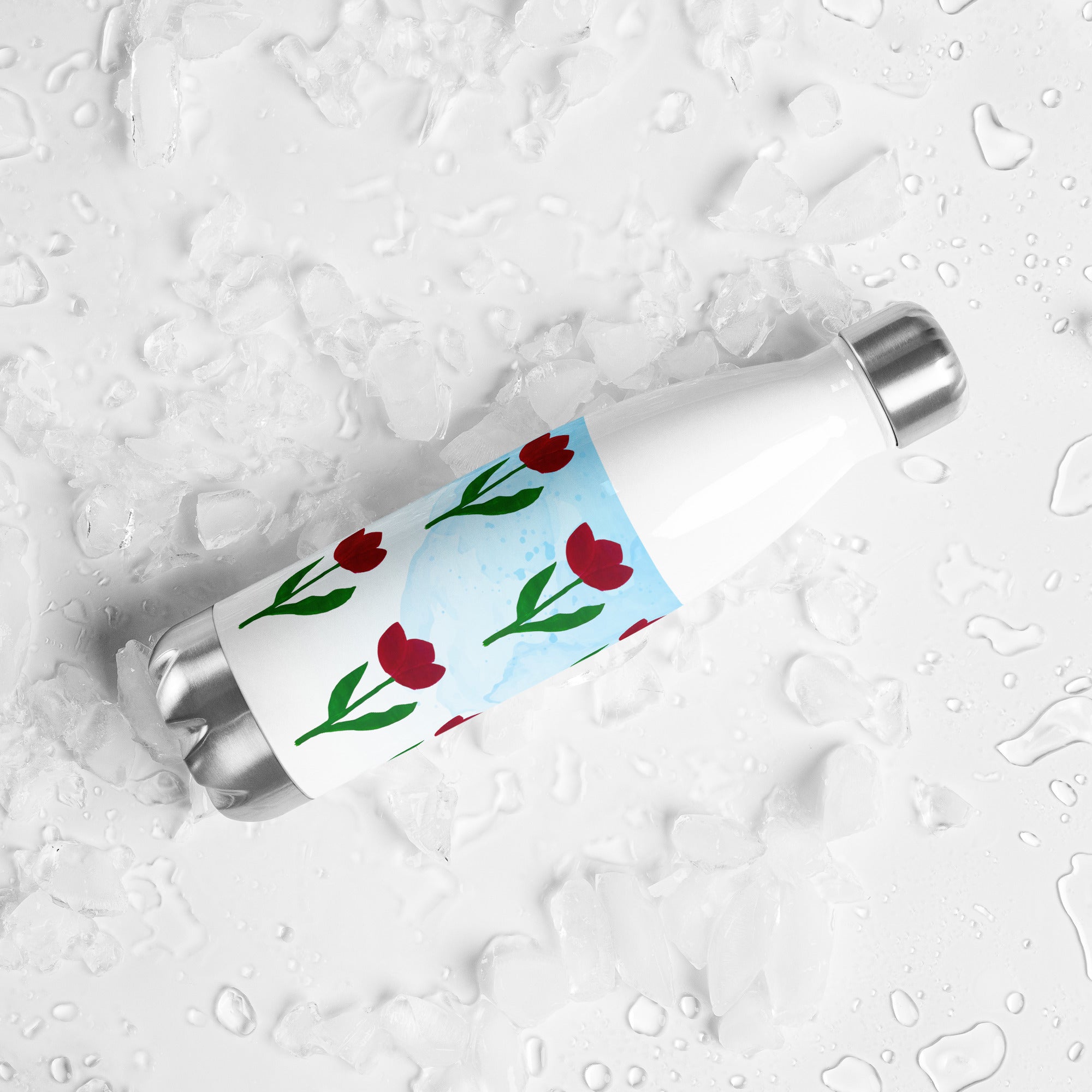 Grouder Unica Nota - Motifs Tulipes rouges