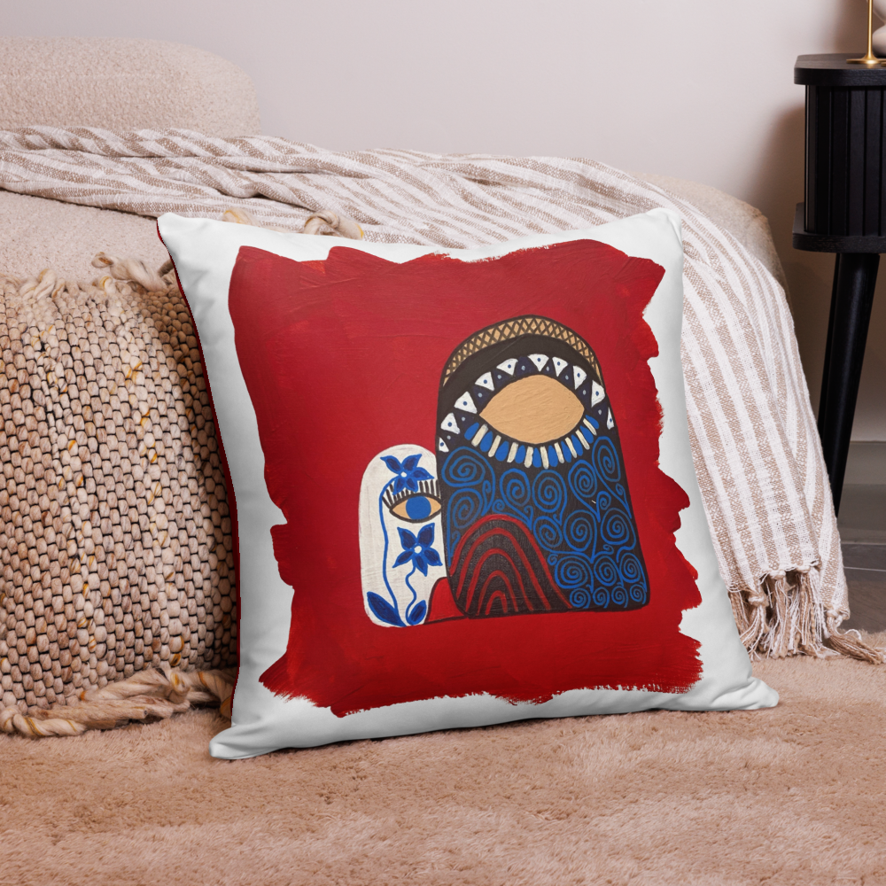 Coussin inspirant dans déco moderne – message d’espoir et design artistique – Unica Nota

