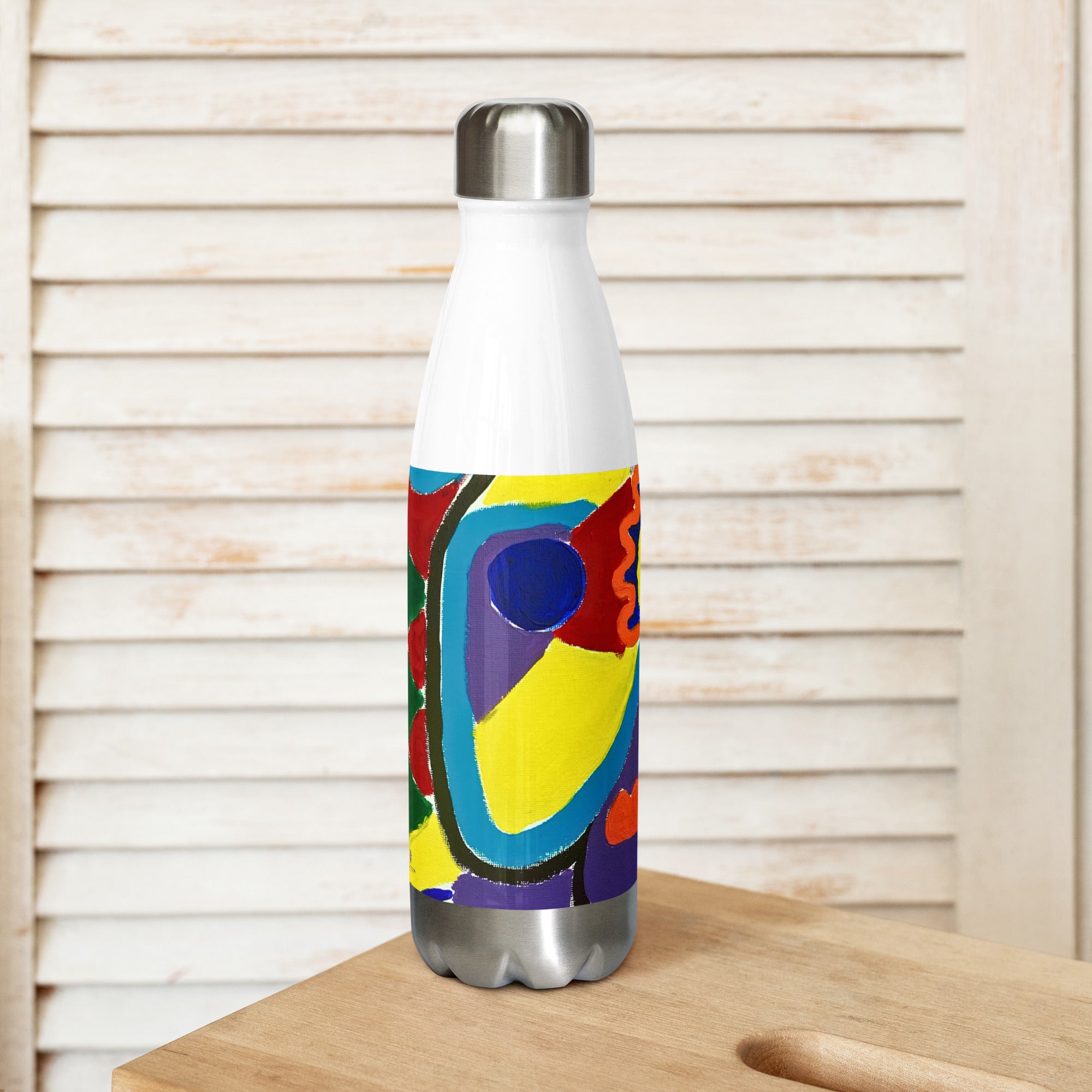 Gourde artistique Éclat d’Émotions de la marque Unica Nota. Design et couleurs uniques