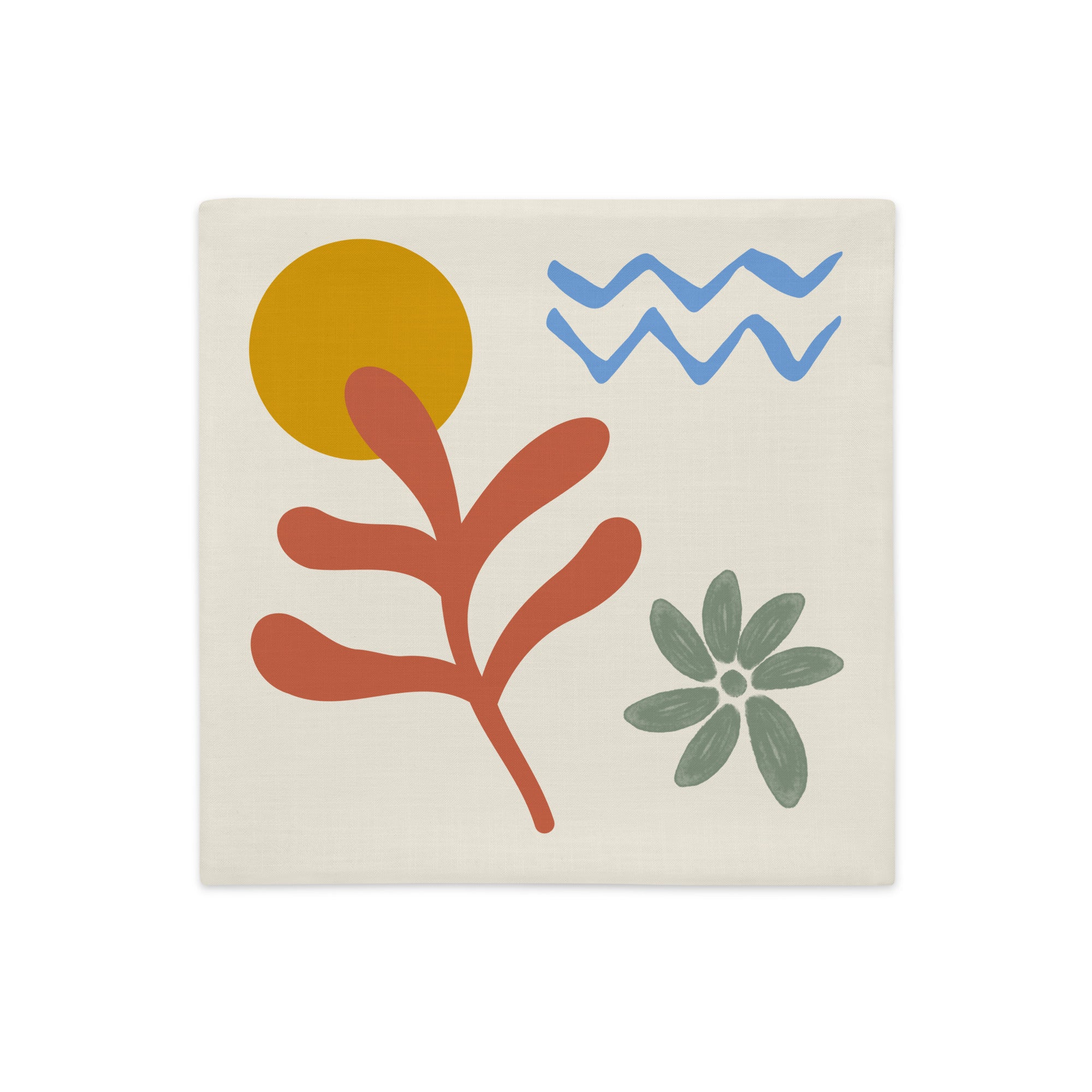 Motifs géométriques ethniques modernes – housse de coussin décorative – Unica Nota

