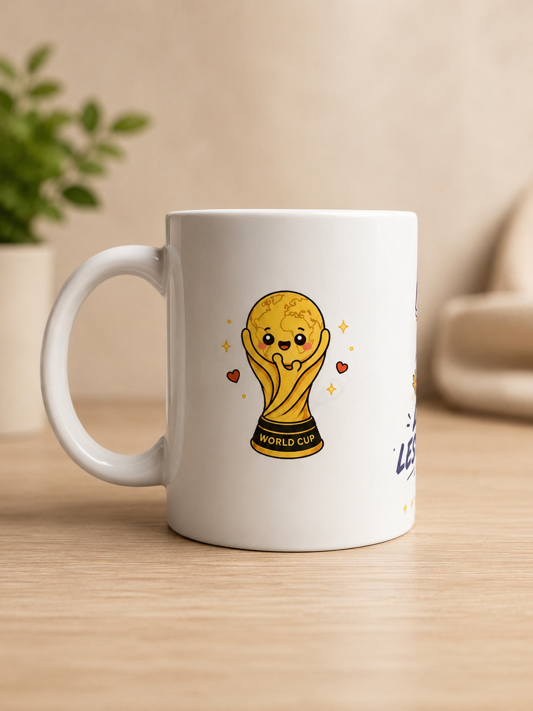 Face Coupe du Monde pour le Mug Allez Les bleus de Unica Nota