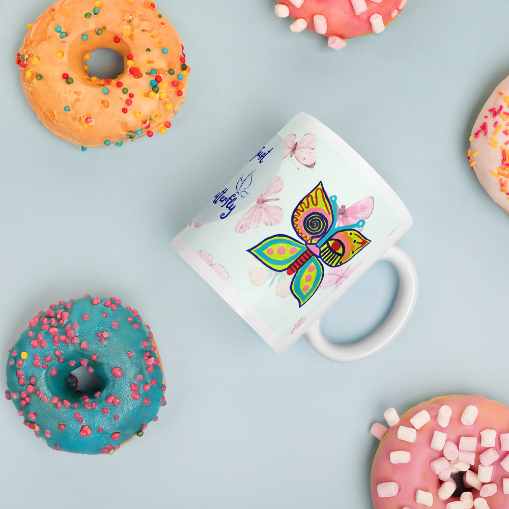 Tasse artistique, Weird Butterfly de Unica Nota 
