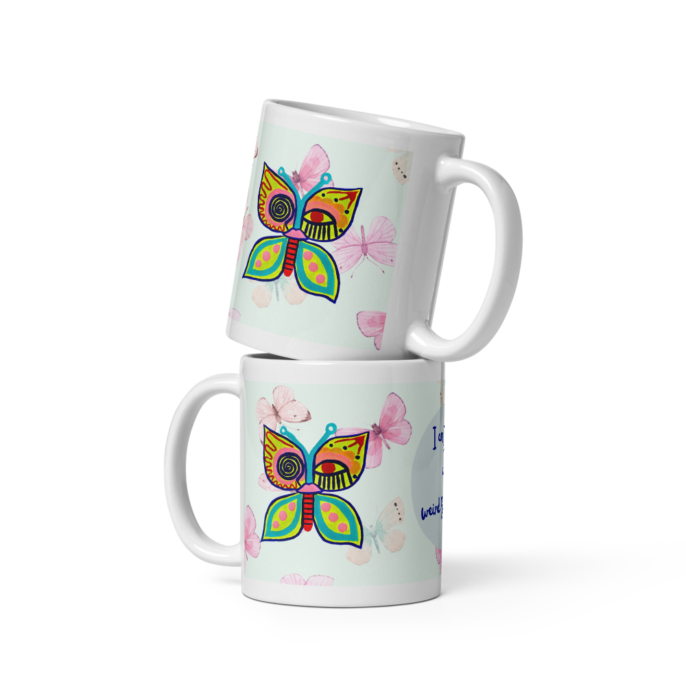Deux mug Unica Nota Weird Butterfly