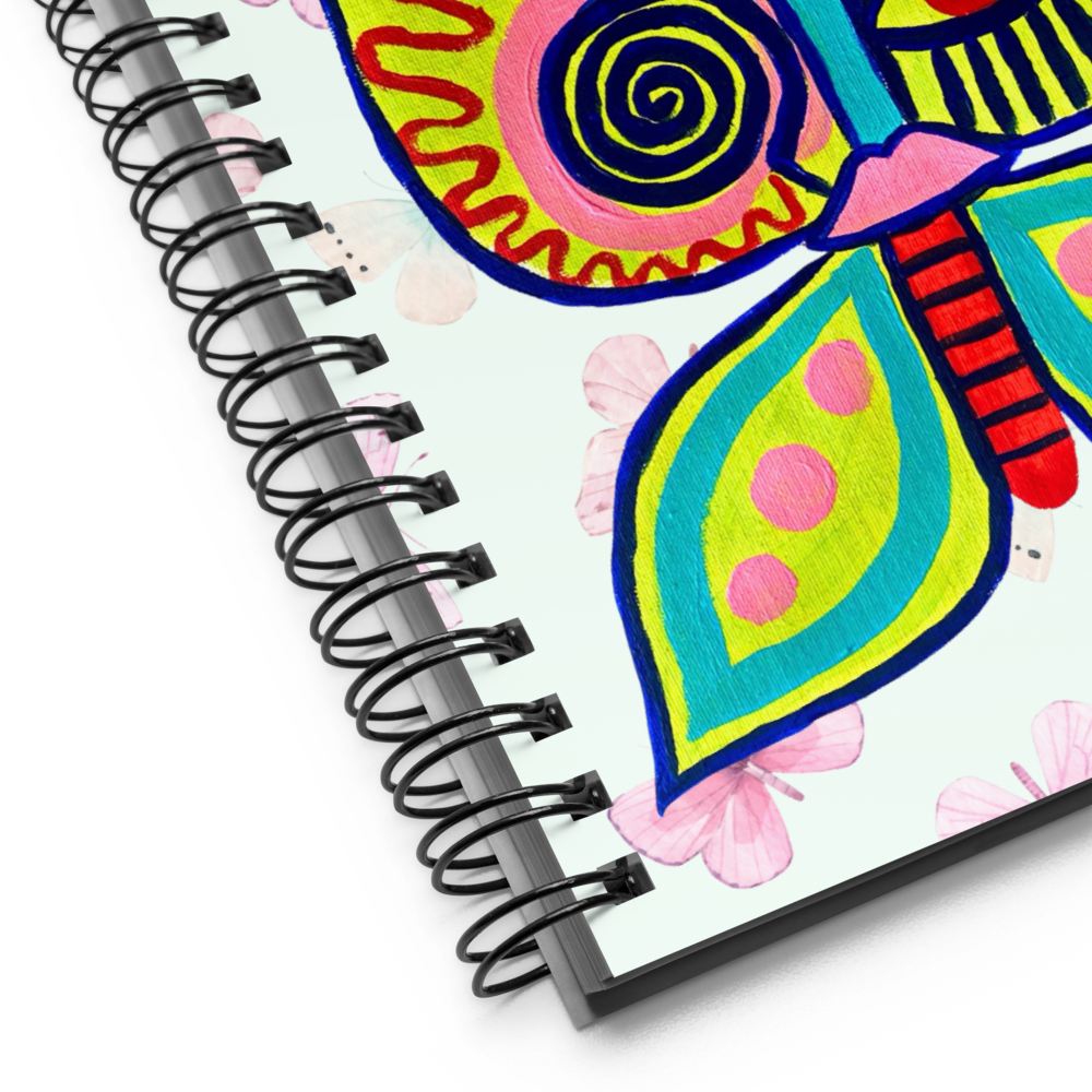 Spirale carnet Weird Butterfly de Unica Nota