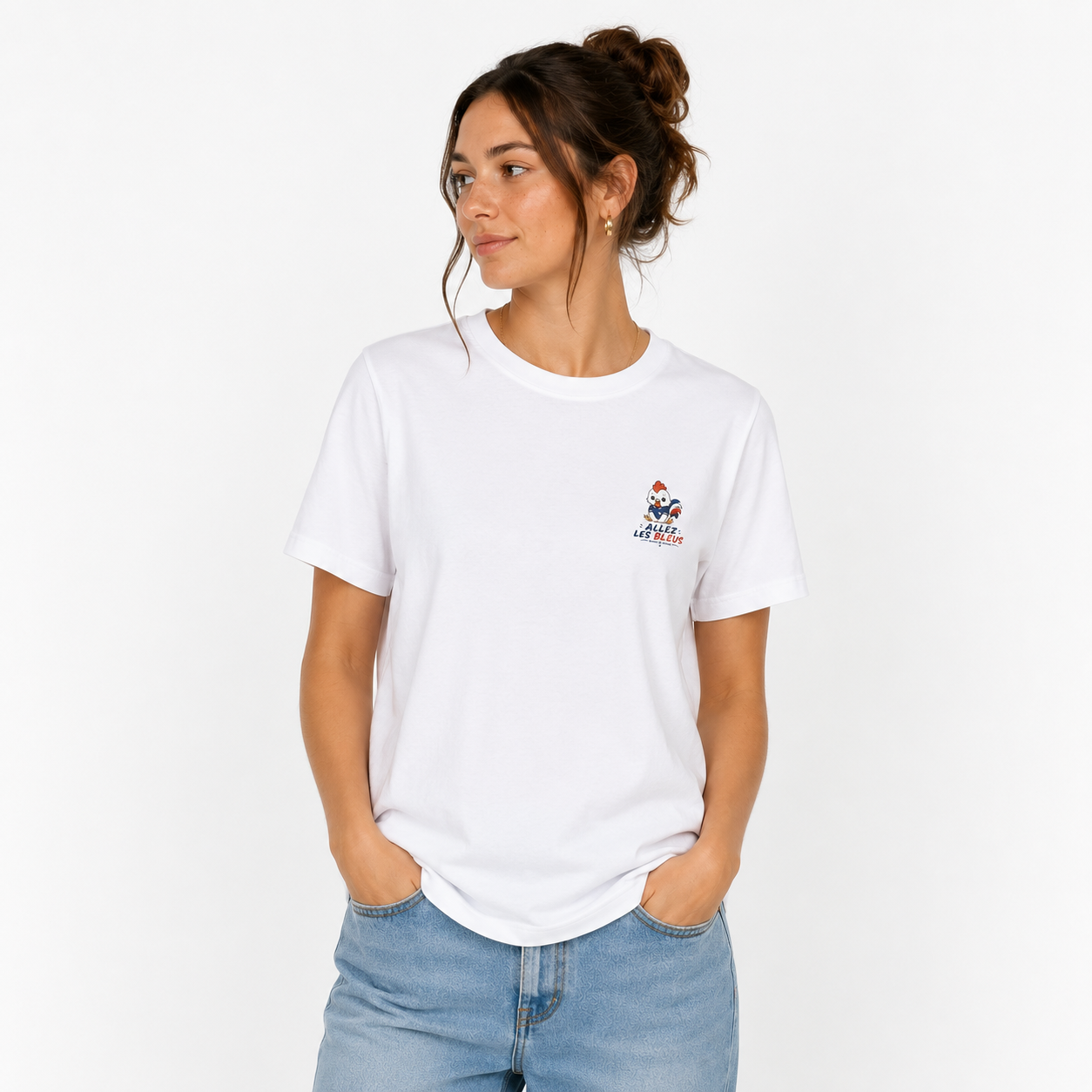 T-Shirt Unisexe de Unica Nota pour les supporters Français dans la coupe du monde