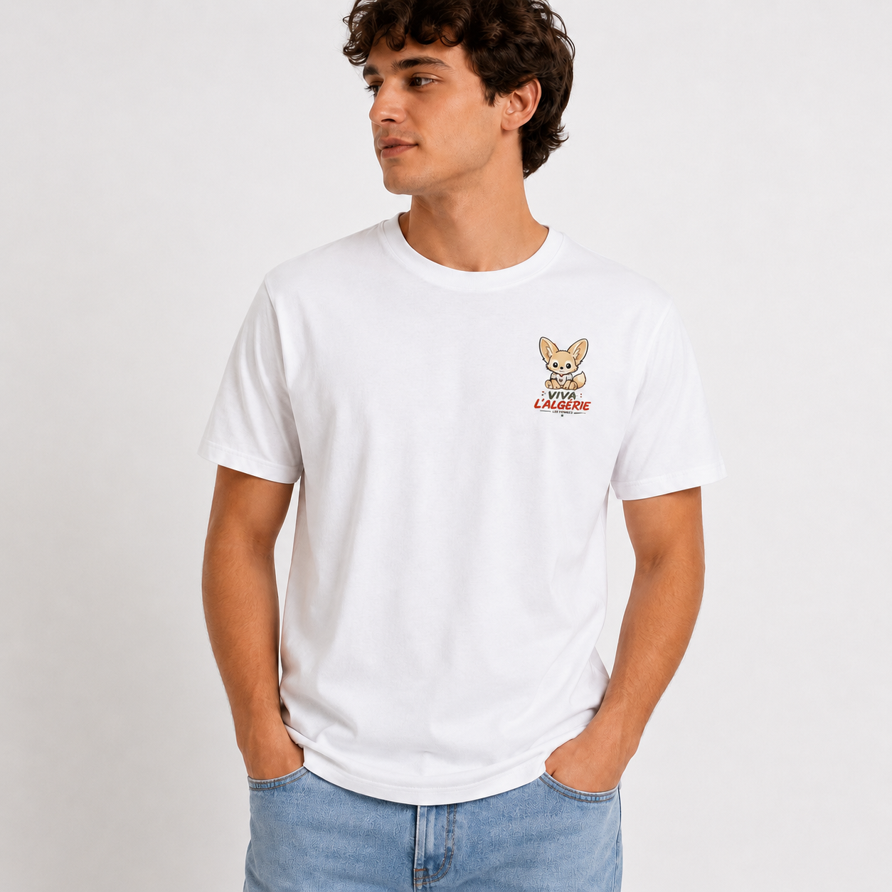 T-Shirt Unisexe de Unica Nota pour les supporters Algériens durant la coupe du Monde