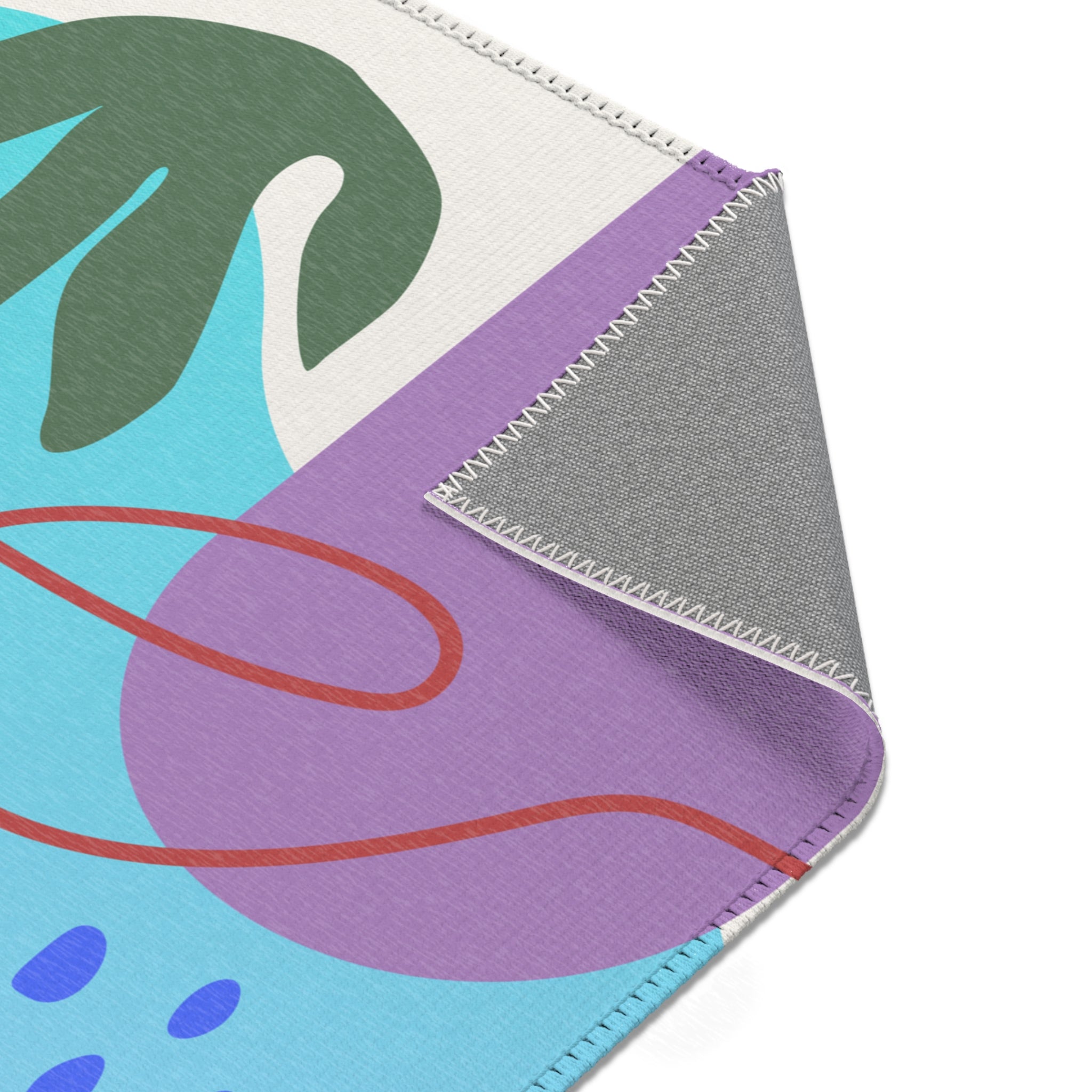 Texture du tapis Soleil Moderne – teintes chaudes et style contemporain – Unica Nota

