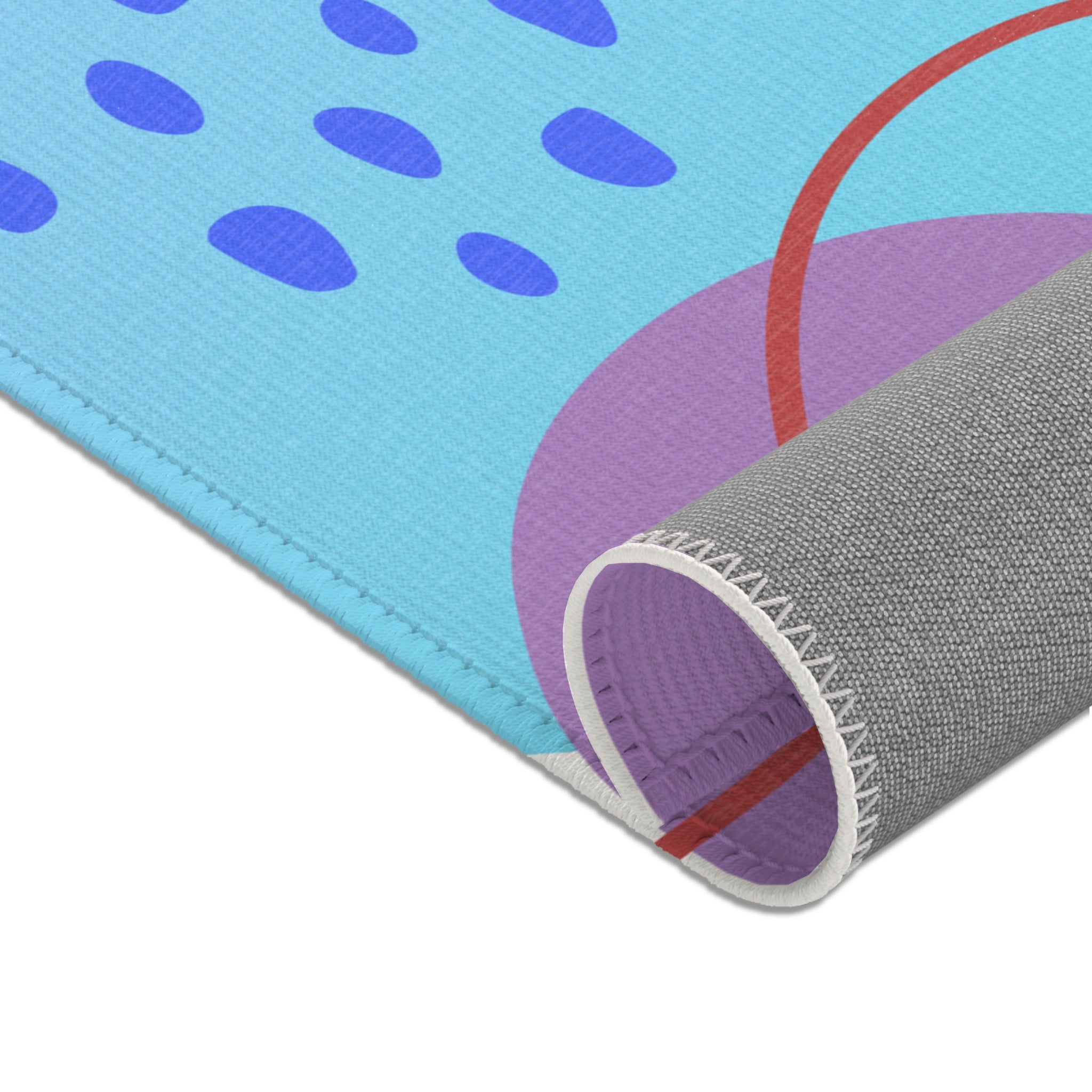 Texture du tapis Soleil Moderne – teintes chaudes et style contemporain – Unica Nota

