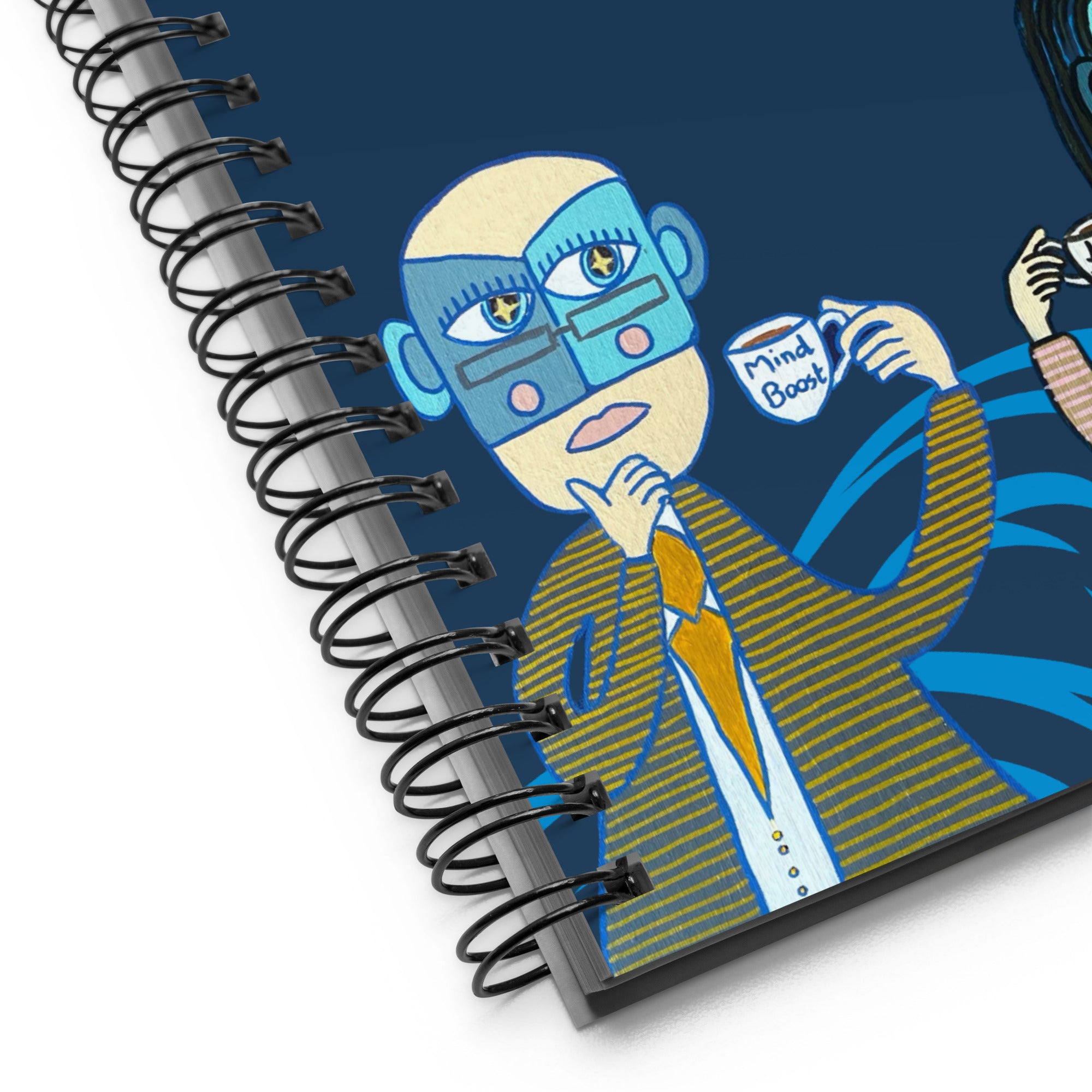 Carnet L’Analytique sur un bureau organisé – ambiance studieuse et élégante – Unica Nota

 mockup