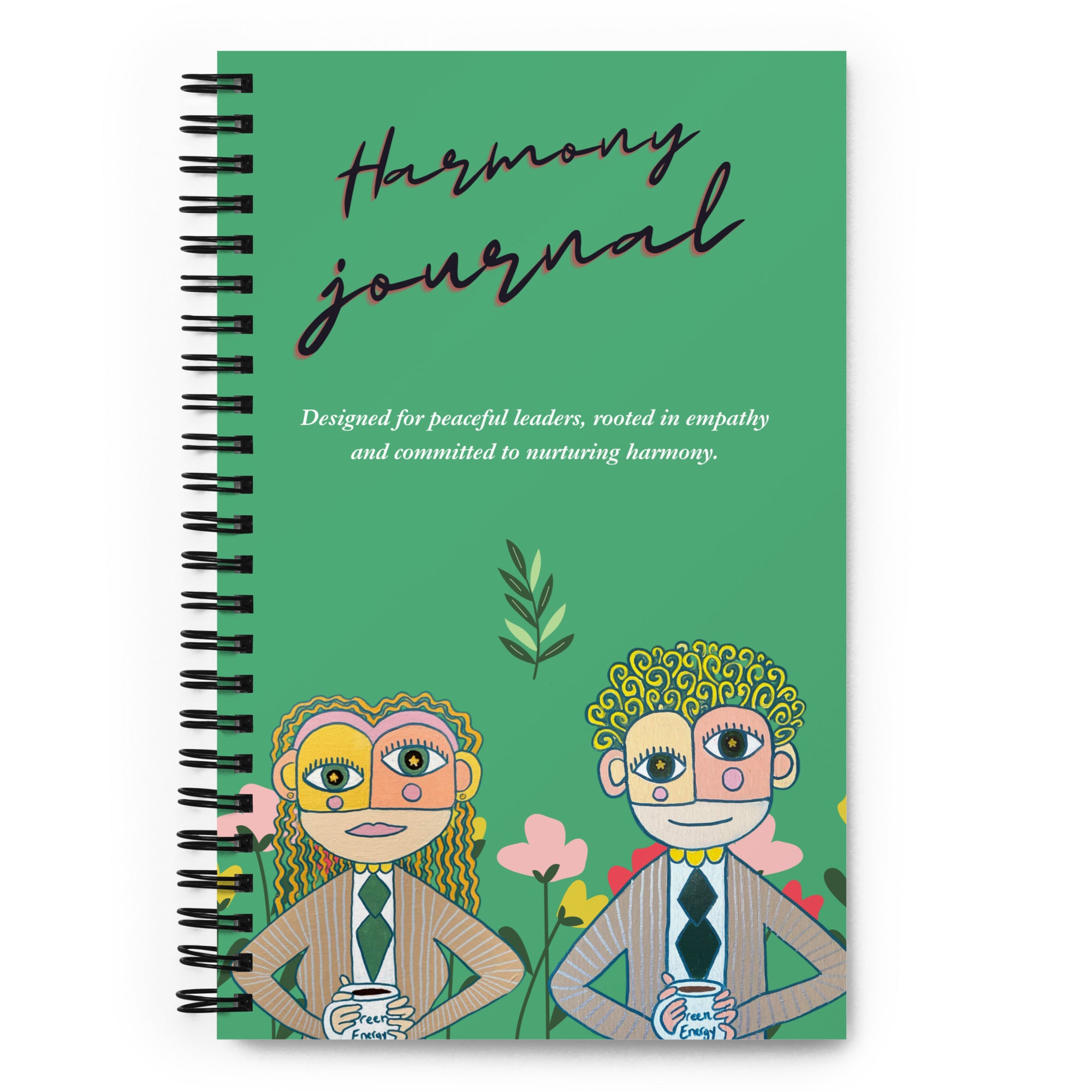 Harmony Journal for peaceful leaders by Unica Nota