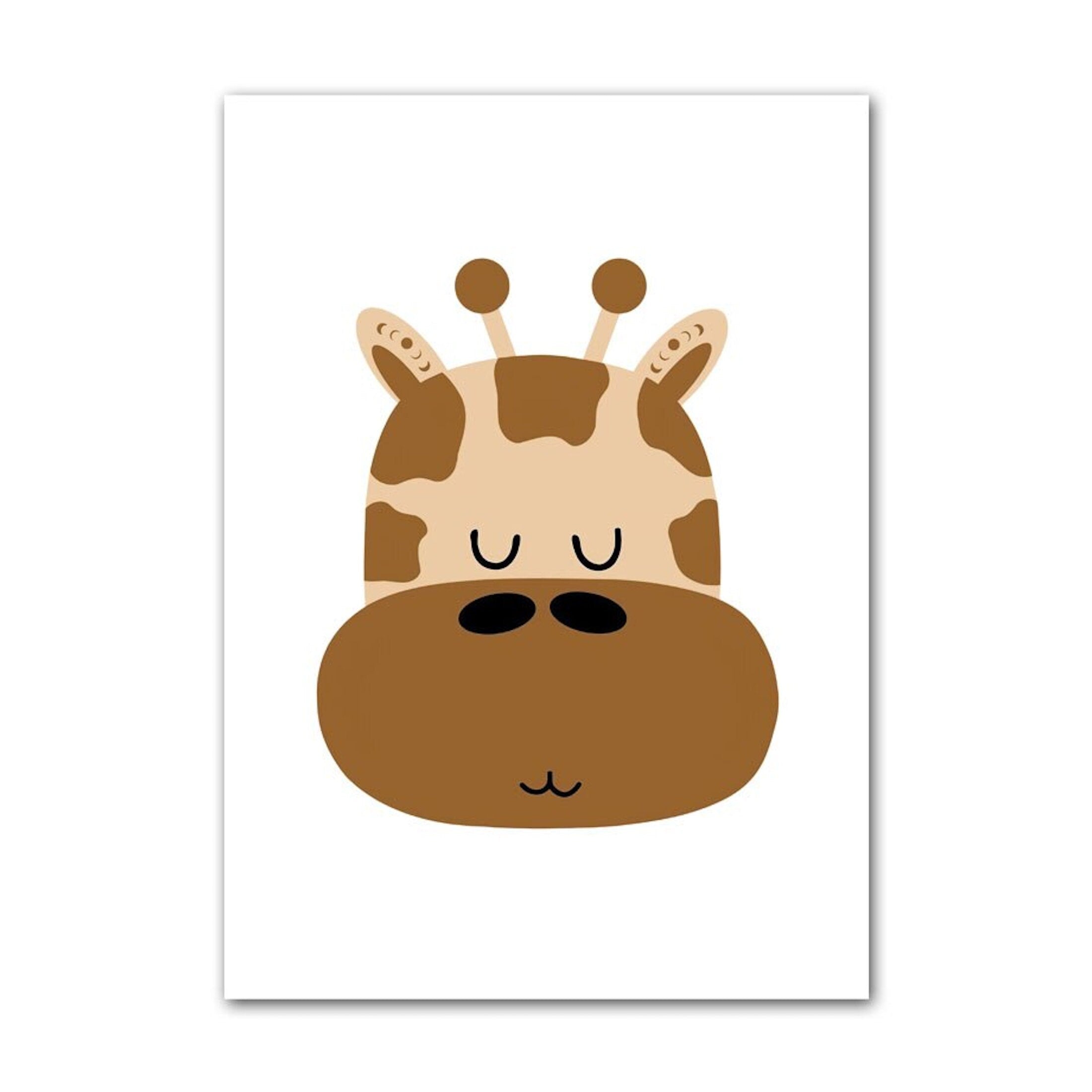 Affiche chambre enfant Unica Nota · Poster "Lions, Tigres et Hakuna Matata" · Décoration murale jungle colorée