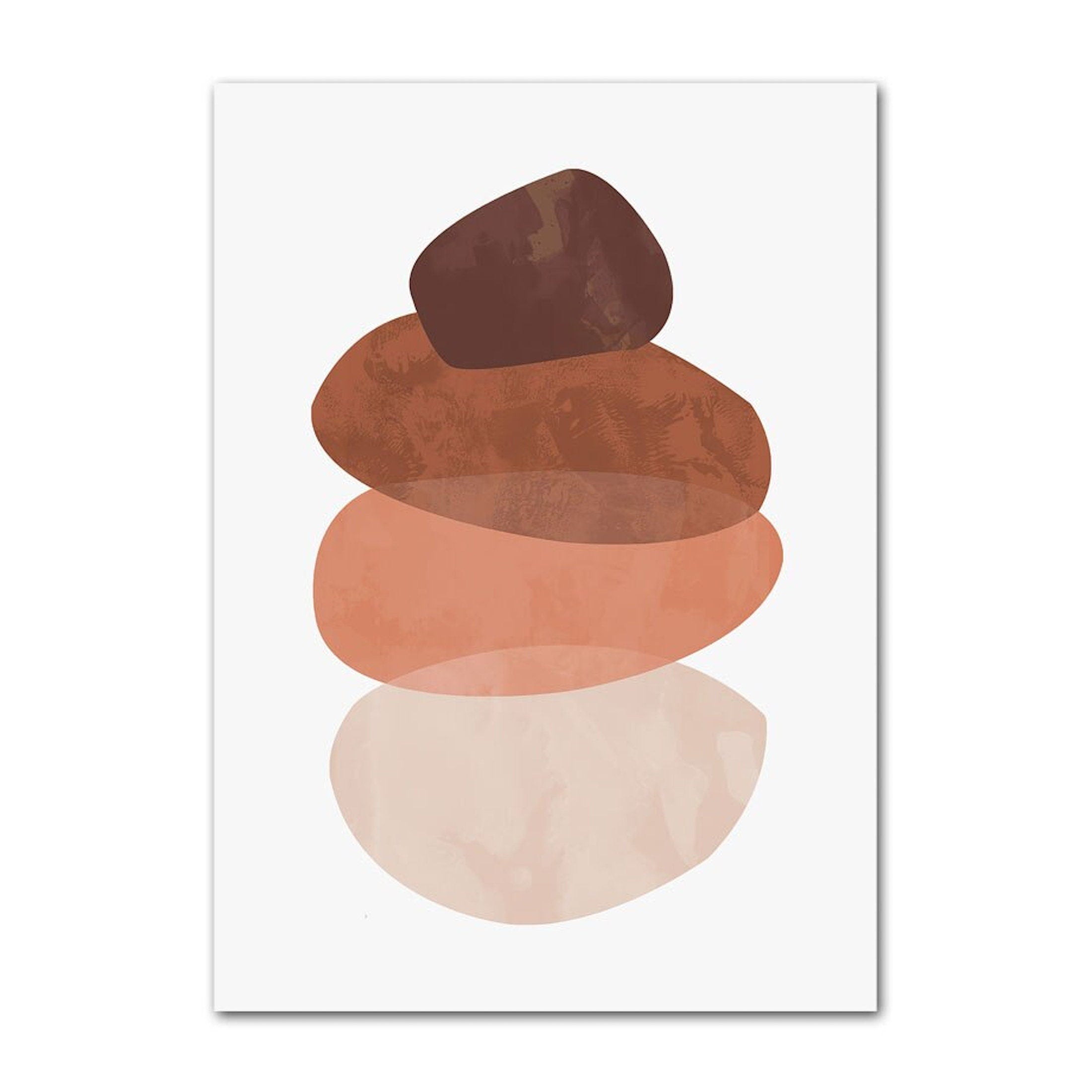 Affiche murale Unica Nota · Poster Plantes & Lignes Géométriques · Décoration naturelle et moderne