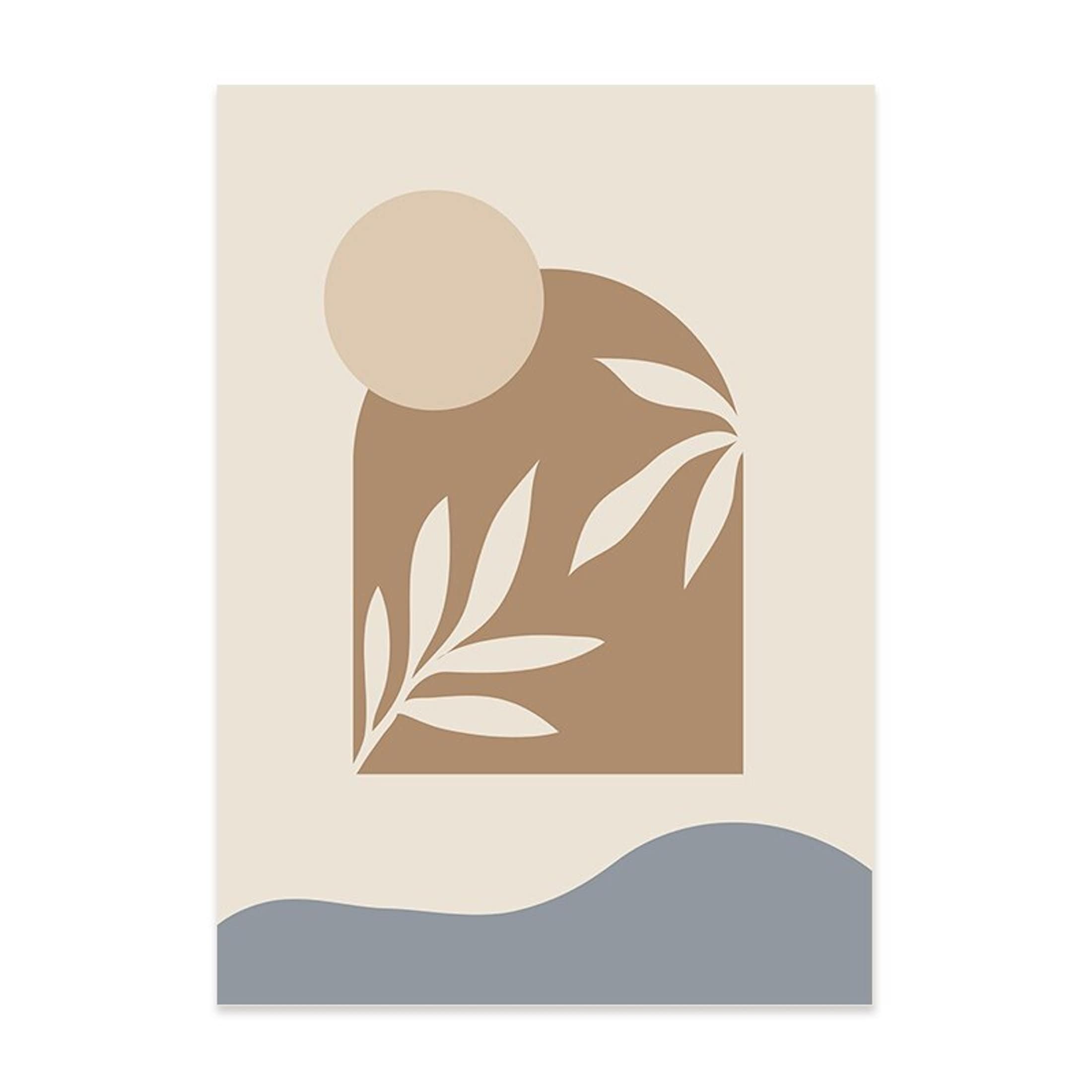 Poster Plantes en Pot – Style Bohème Chic | Impression Décorative Sans Cadre