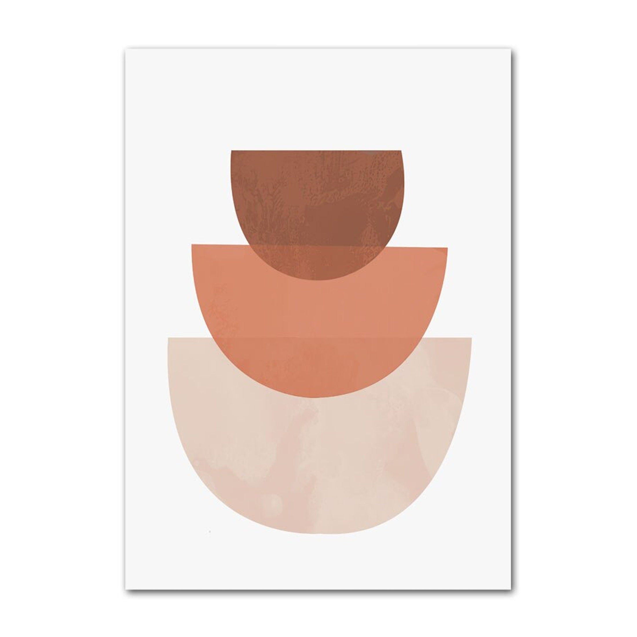 Affiche murale Unica Nota · Poster Plantes & Lignes Géométriques · Décoration naturelle et moderne