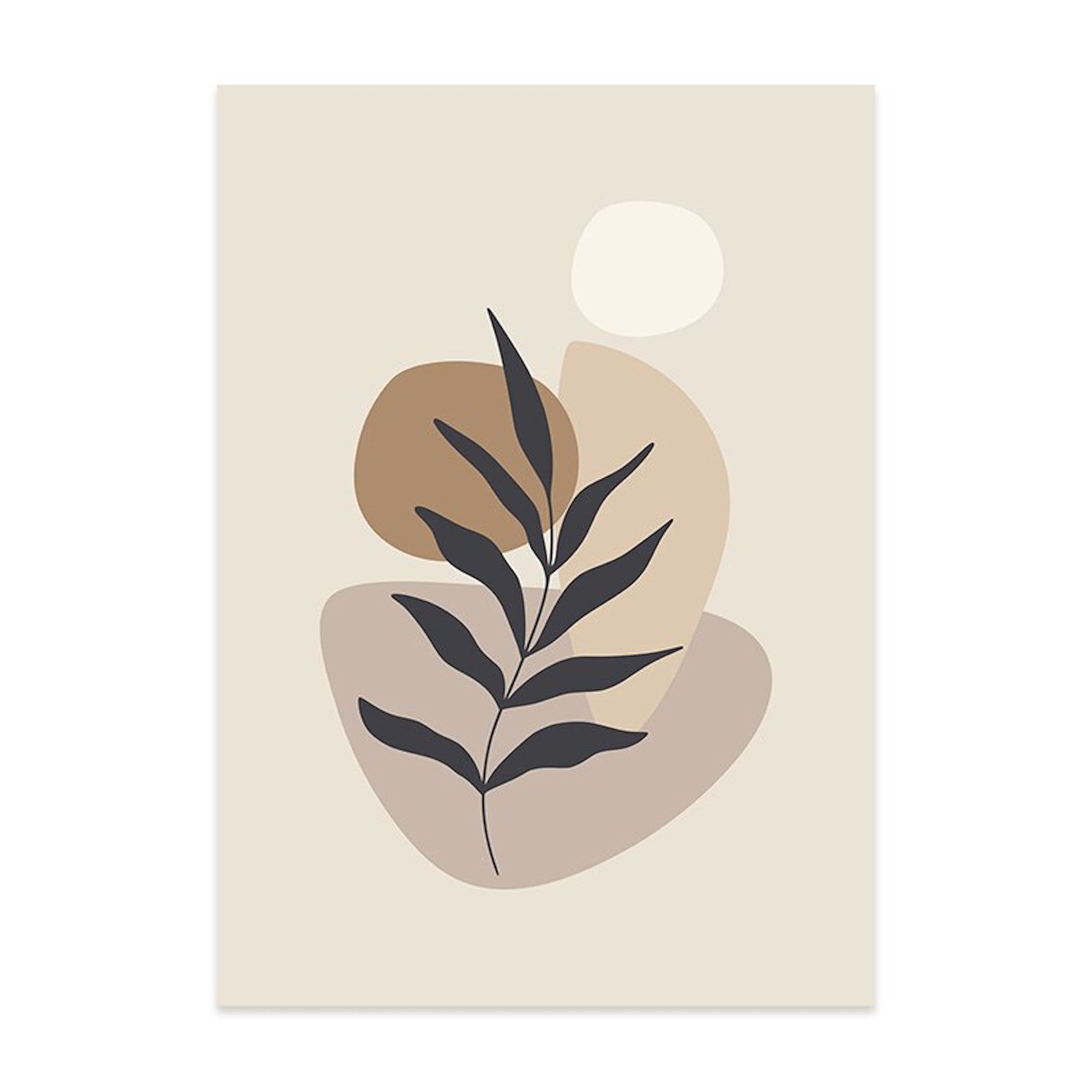 Poster Plantes en Pot – Style Bohème Chic | Impression Décorative Sans Cadre