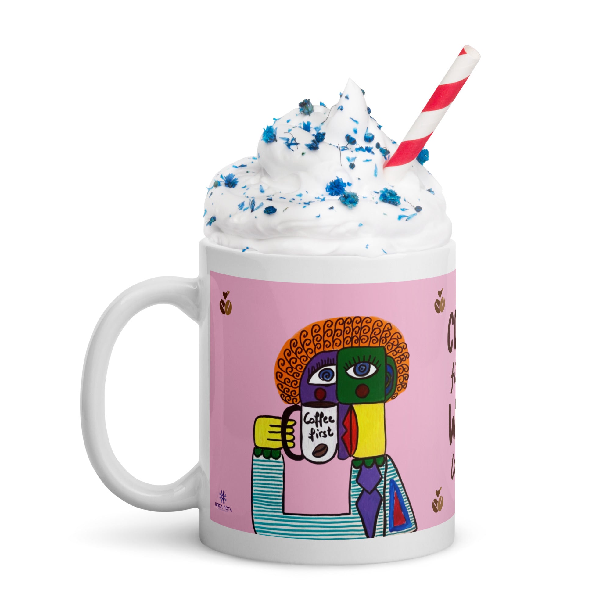 Coffee first mug unica nota