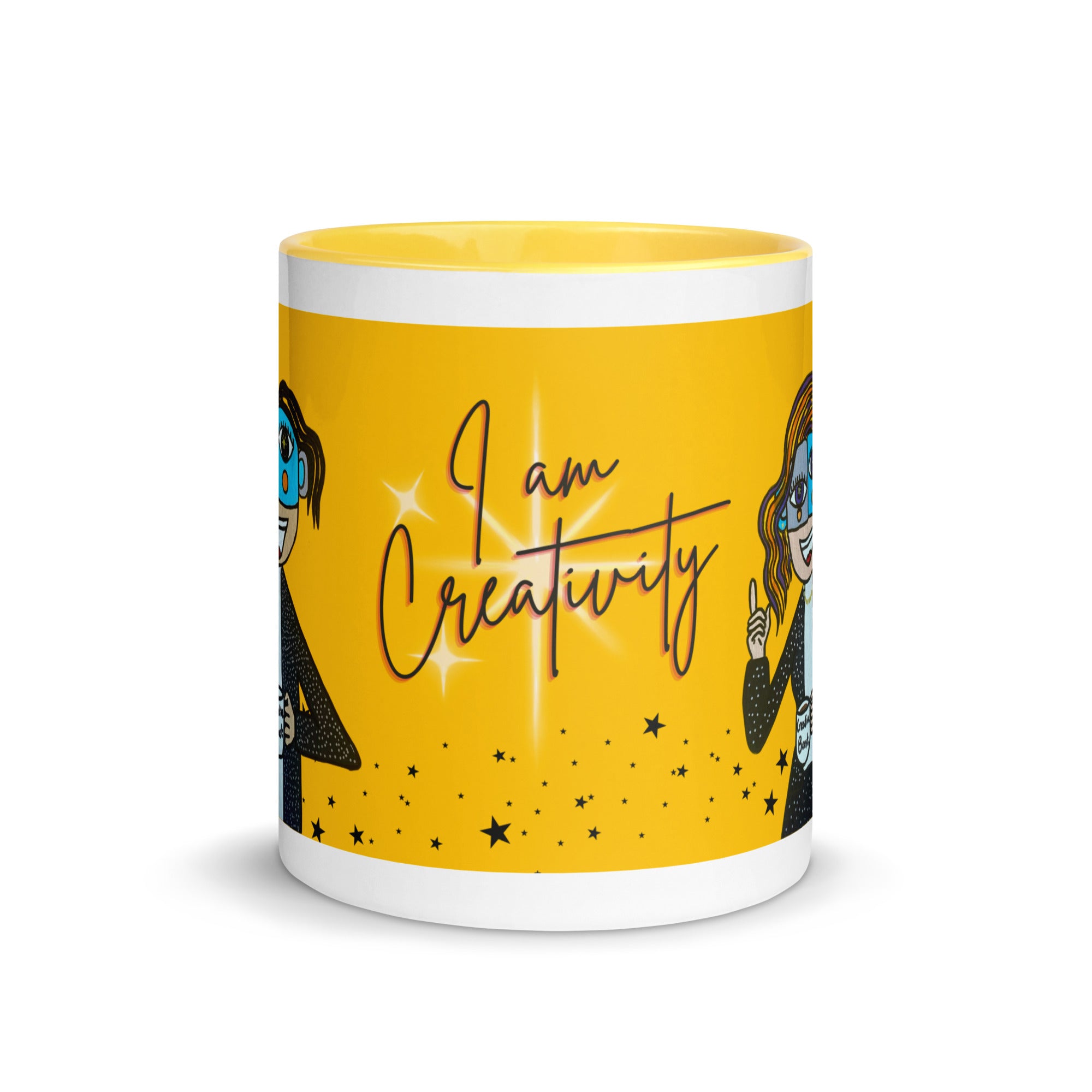 Mug le créatif Jaune signé Unica Nota