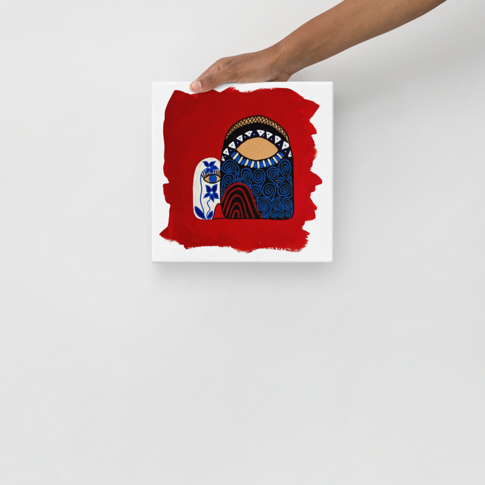 Tableau derrière les larmes par Unica Nota