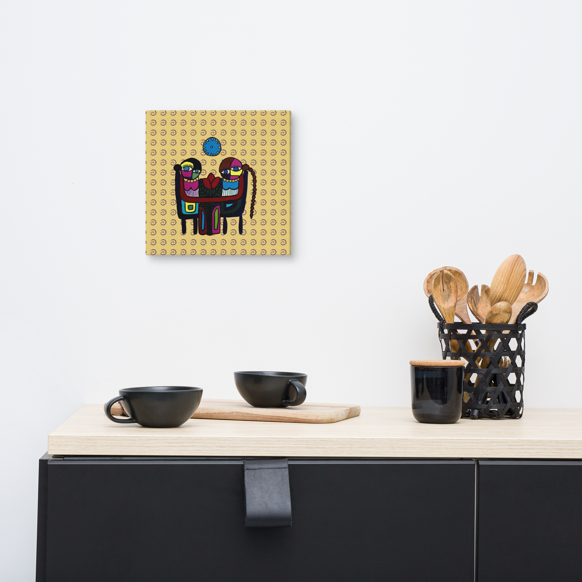 Amour entre soeur tableau par Unica Nota