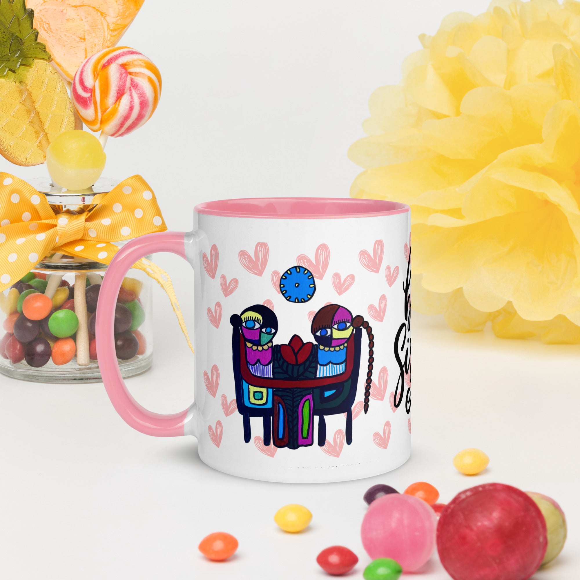 Message Best Sister Ever – mug émotionnel et souvenir inoubliable – Unica Nota

