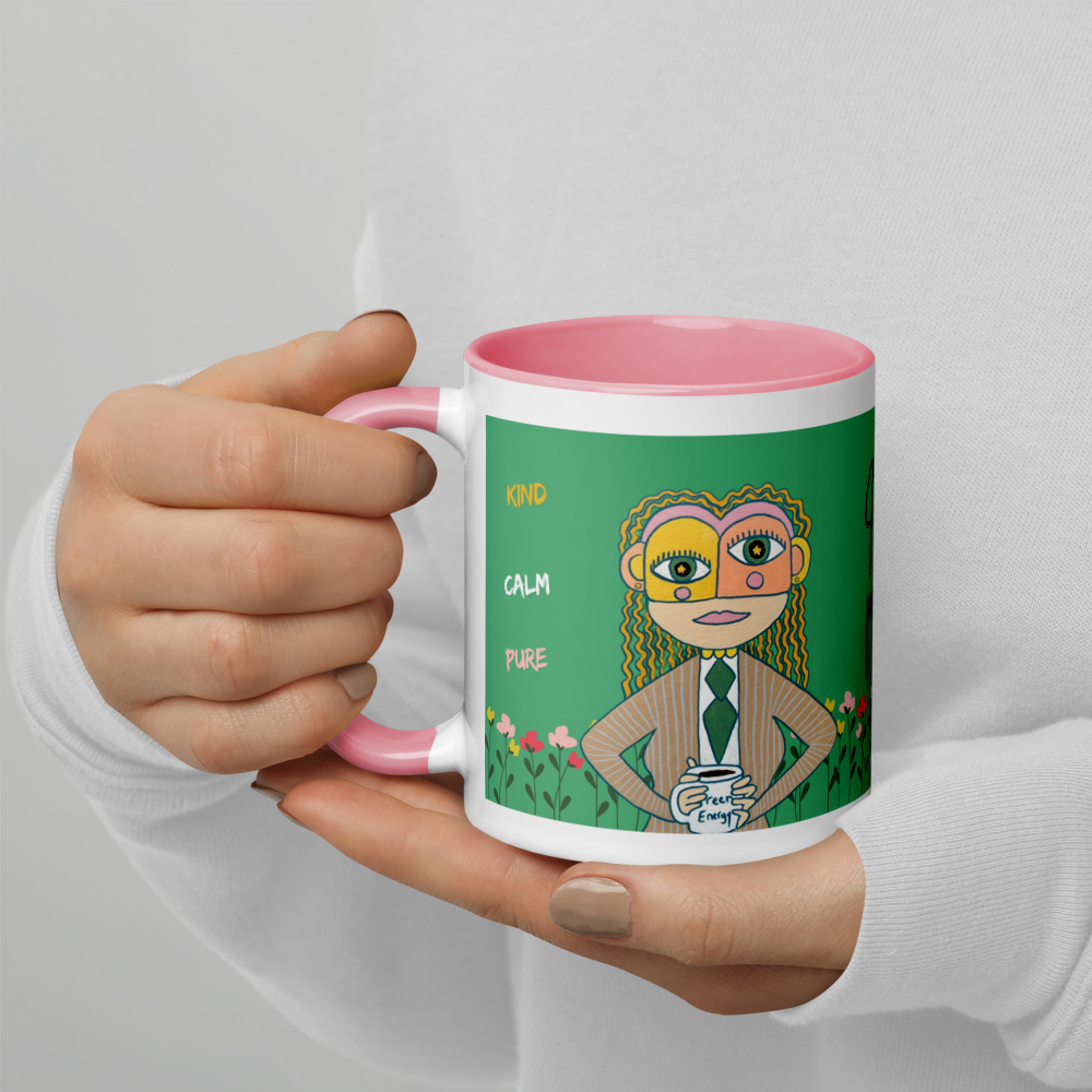 Mug Vert "Le Bienveillant" – I am Peace | Cadeau Positif et Apaisant pour Collègue ou Manager 🌿
