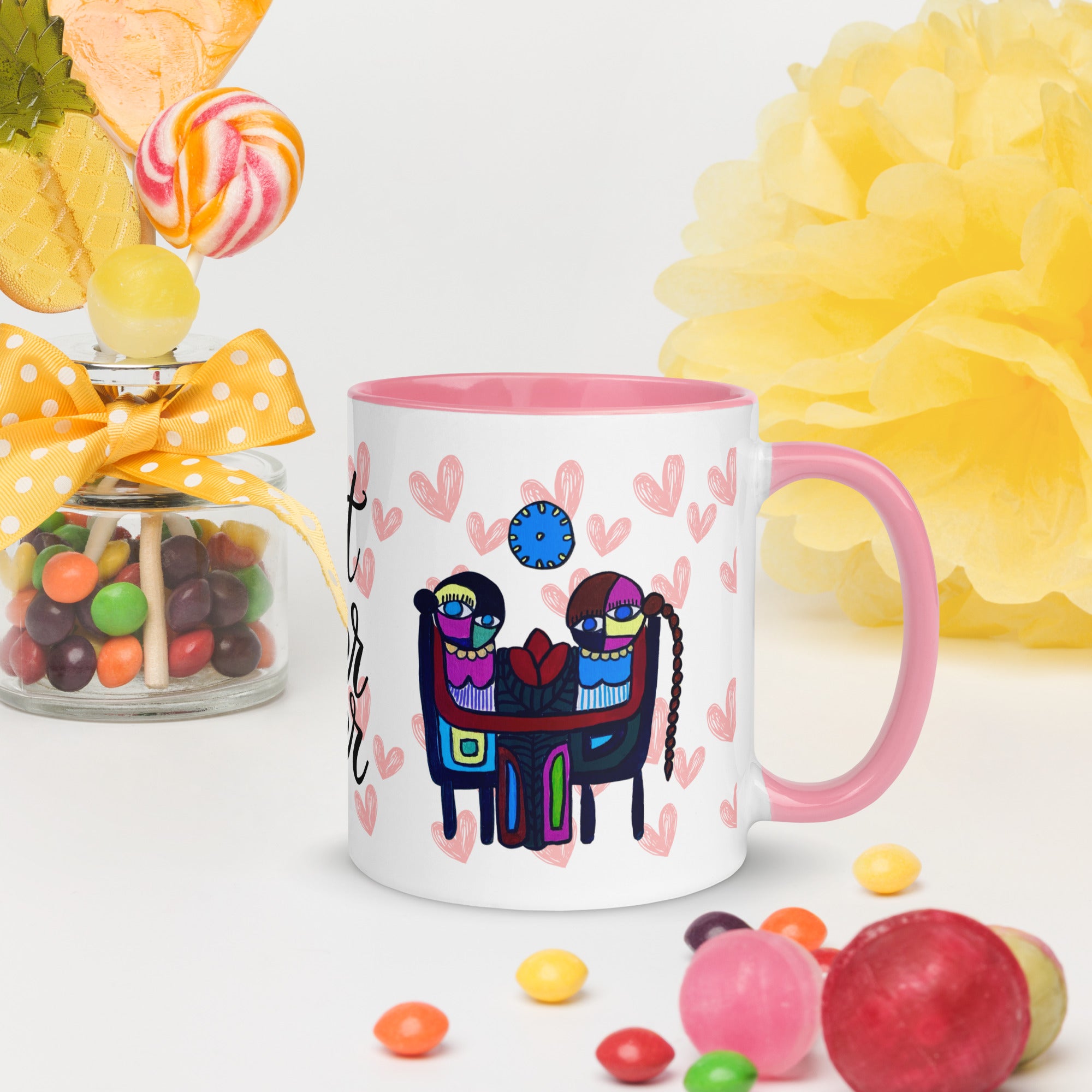 Message Best Sister Ever – mug émotionnel et souvenir inoubliable – Unica Nota

