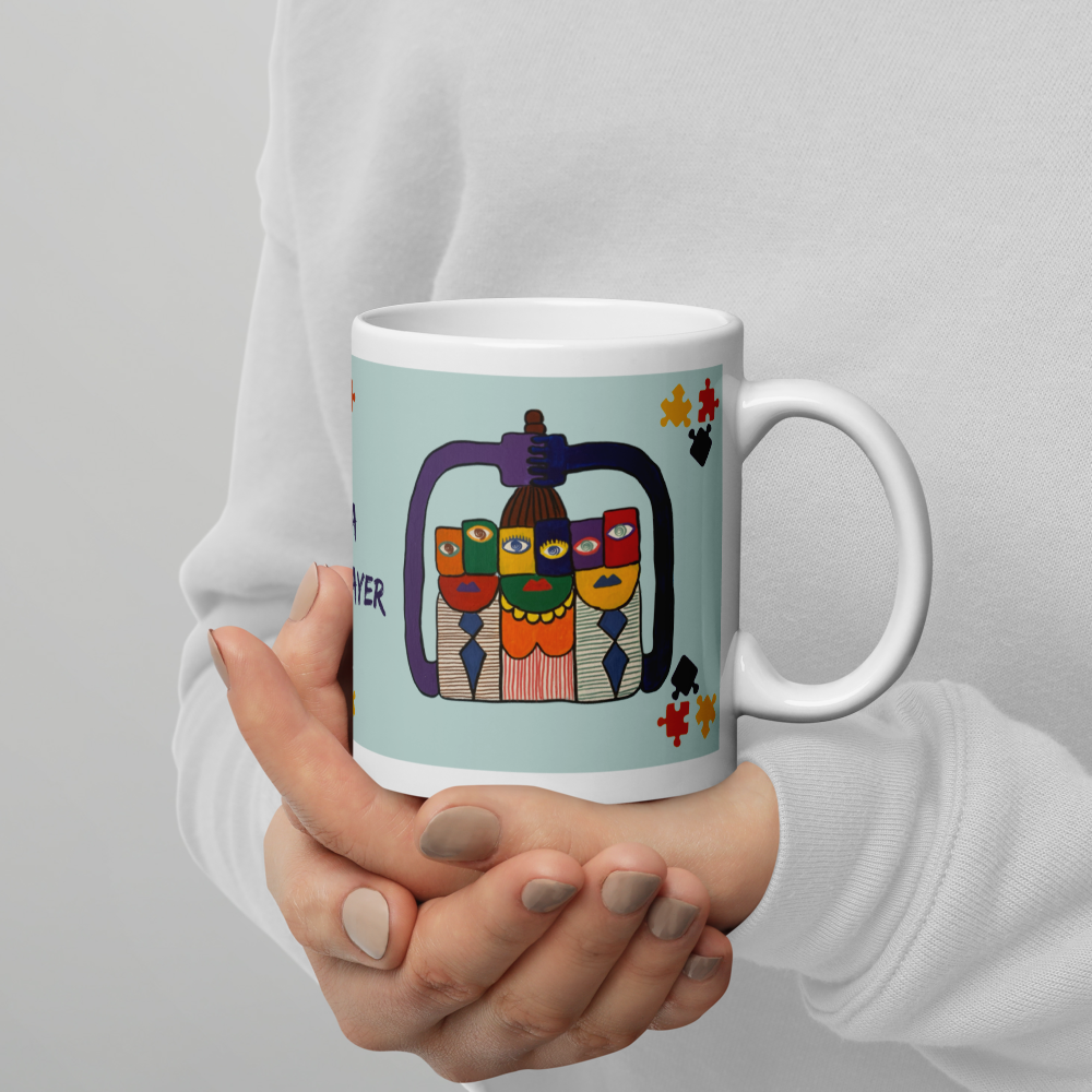 Team Work Artistic Mug – United in Difference